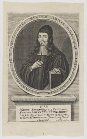 Bildnis des Iohannes Reinhardus
