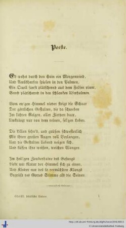 Christlich-deutsche Lieder