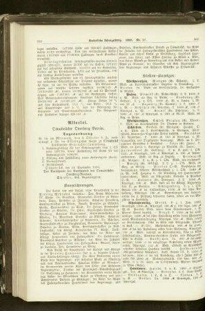 Osnabrücker Overberg-Verein : Tagesordnung [für die am Mittwoch, den 5. Oktober 1989, stattfindende Generalversammlung]