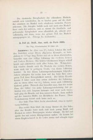 2. Fall (A. Dutil., Gaz. méd. de Paris 1888).