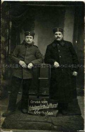 Porträt zweier Soldaten