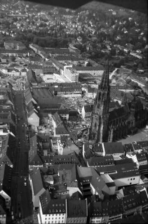 Freiburg: Münster, von Süden