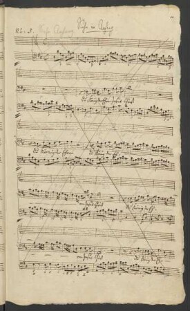 No. 5. [Bass solo und Chor:] Du König der Ehren, Jesu Christ
