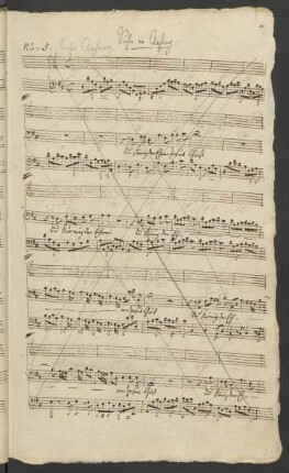 No. 5. [Bass solo und Chor:] Du König der Ehren, Jesu Christ