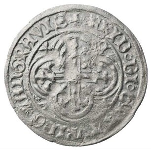 Fundmünze, Fürstengroschen (12 meißnische Pfennige), 1396 - 1404