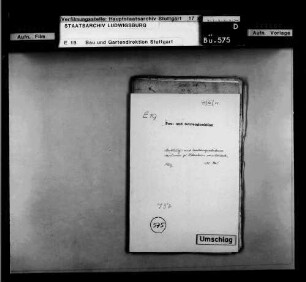 Anstellungs- u. Besoldungsverhältnisse der Diener zu Hohenheim und Solitude