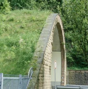 Tunnel Hirschhorn, Westportal