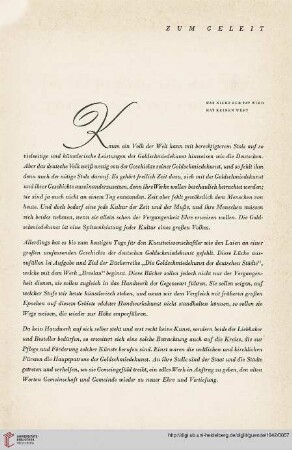 Zum Geleit