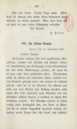 290. An Julius Campe