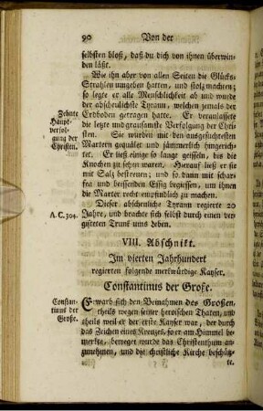 VIII. Abschnitt.