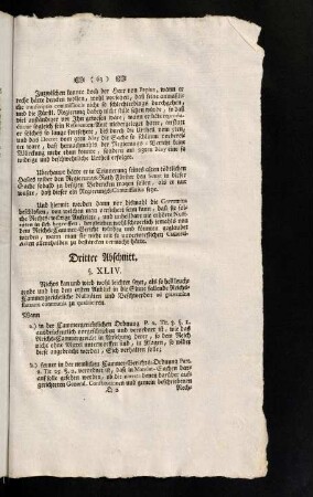 63-72, Dritter Abschnitt.-Vierdter Abschnitt