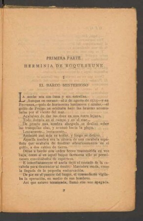 I - El barco misterioso