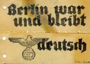 Sowjetisches Abwurf-Flugblatt mit einer Karikatur auf die führenden NS-Politiker