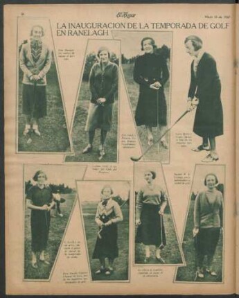 La inauguración de la temporada de golf en Ranelagh
