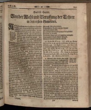 Das IIX. Capitel.