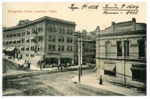 Lewiston, Idaho. Weisgerber Block