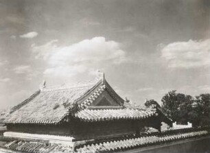 Peking, China. Tempel des Drachenkönigs in der Nähe des "Schwarzen-Drachen-Pfuhles" bei Peking