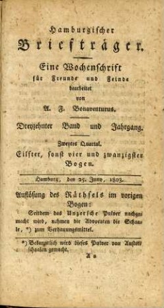 Eilfter, sonst vier und zwanzigster Bogen
