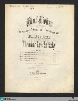 3: Nachtlied : Gedicht von J. Mosen