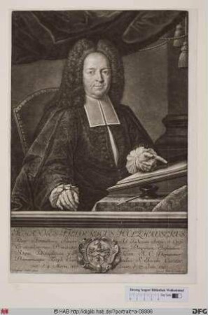 Bildnis Johann Friedrich Holzhauser