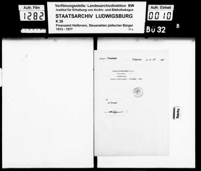 Goldschmidt, Adolf; Fabrikant 08.04.1921 gest. Goldschmidt, Edith geb. Weil *04.09.1873 1942 dep. [22.08. nach Theresienstadt, dort gest.13.09.1942] Wohnorte: Offenbach, Stuttgart, Eschenau Firma: Sal. L. Goldschmidt; Posamentierwarenfabrik (Offenbach)