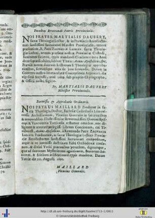 Facultas Reverendi Patris Provincialis