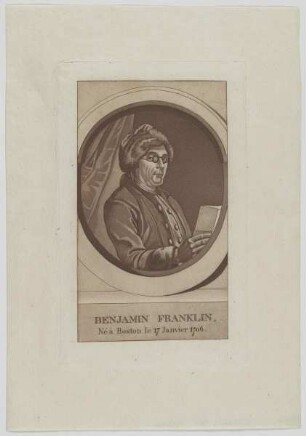 Bildnis des Benjamin Franklin