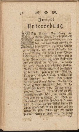 Zweyte Unterredung