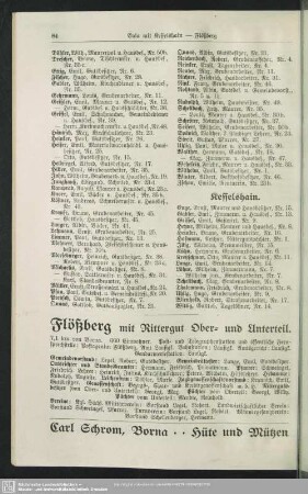 Flößberg mit Ritterfut Ober- und Unterteil