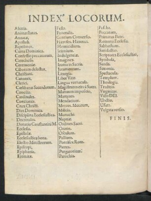 Index Locorum