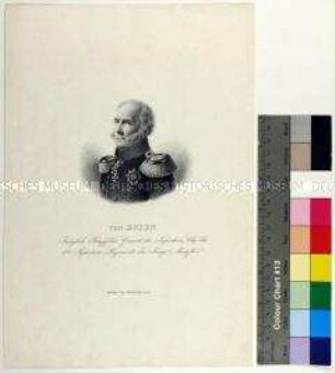 Porträt des preußischen Generals und Kriegsministers Hermann von Boyen