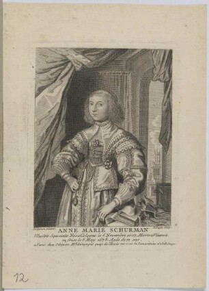 Bildnis der Anne Marie Schurman