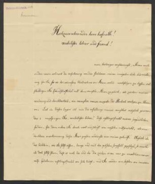Brief an Wilhelm Grimm und Jacob Grimm : 11.03.1838-12.01.1861
