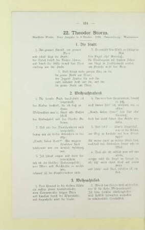 22. Theodor Storm