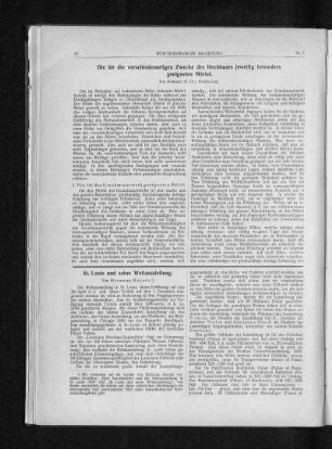 St. Louis und seine Weltausstellung