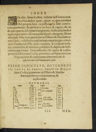 Prior Indiculus ...