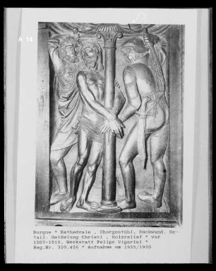 Relief: Geißelung Christi