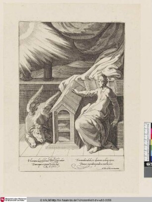 [St. Luke; Lucas en de os; Lukas und der Stier]