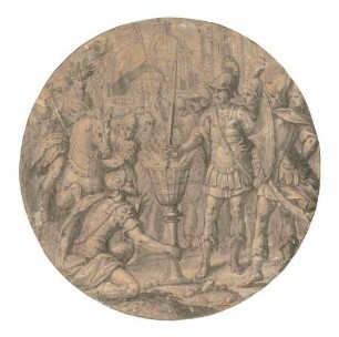 Mucius Scaevola vor Porsenna