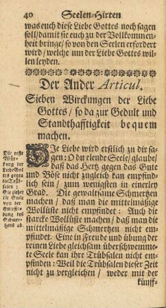 Der Ander Articul.