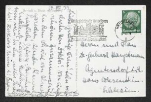Brief von Bernhard Ercklentz und Angela Ercklentz an Margarete Hauptmann und Gerhart Hauptmann