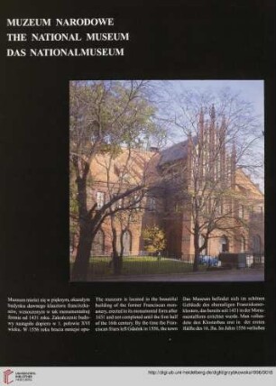 Muzeum Narodowe / The National Museum / Das Nationalmuseum