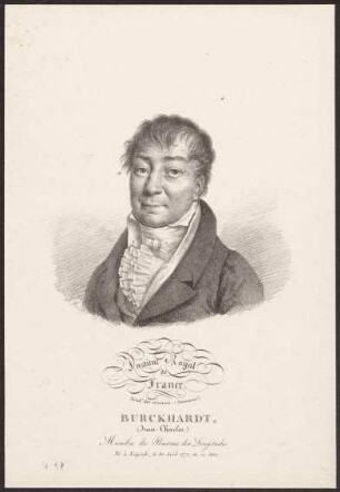 Burckhardt, Johann Karl