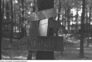 Dresden, Langebrück, Pionierferienlager, 1950