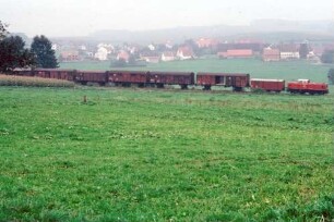 Reinstetten Lok 251 903 Güterzug Einfahrt Bahnhof