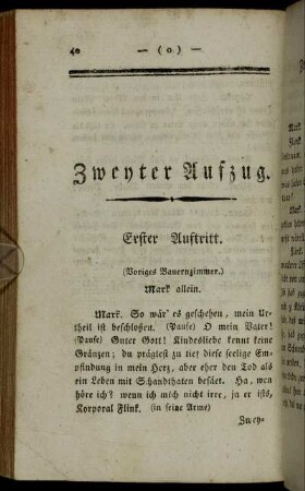 Erster Auftritt. - Zehnter Auftritt.