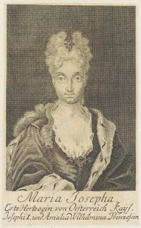 Bildnis der Maria Josepha von Österreich