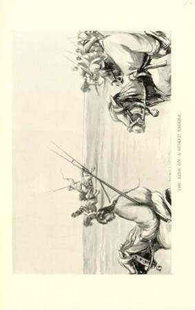 The ride on a spiked saddle