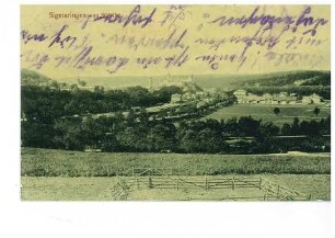 Schloss und Stadt Sigmaringen (Ansicht von Südosten)