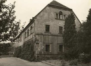 Pirna-Graupa, Richard-Wagner-Straße 6. Richard-Wagner-Stätten. Lohengrinhaus (Heimatmuseum). Straßenansicht